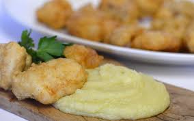 Fried cod with garlic