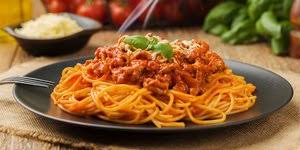 Spagghetti with Minced beef