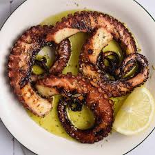 Grilled octopus