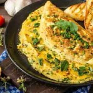 Vegetables Omelette