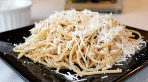 Spagghetti with Cheese
