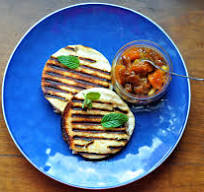 Roasted talagani cheese